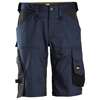 6153 AllroundWork, Stretch Loose fit Korte Werkbroek Snickers Workwear ( Royal blue/zwart, 48 )