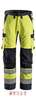 6361 ProtecWork, Werkbroek met Symmetrische Zakken Klasse 2 snickers workwear ( High vis geel/donkerblauw, 104 )