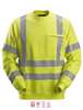 2863 ProtecWork, Sweatshirt Klasse 3 snickers workwear ( High vis geel, XS )